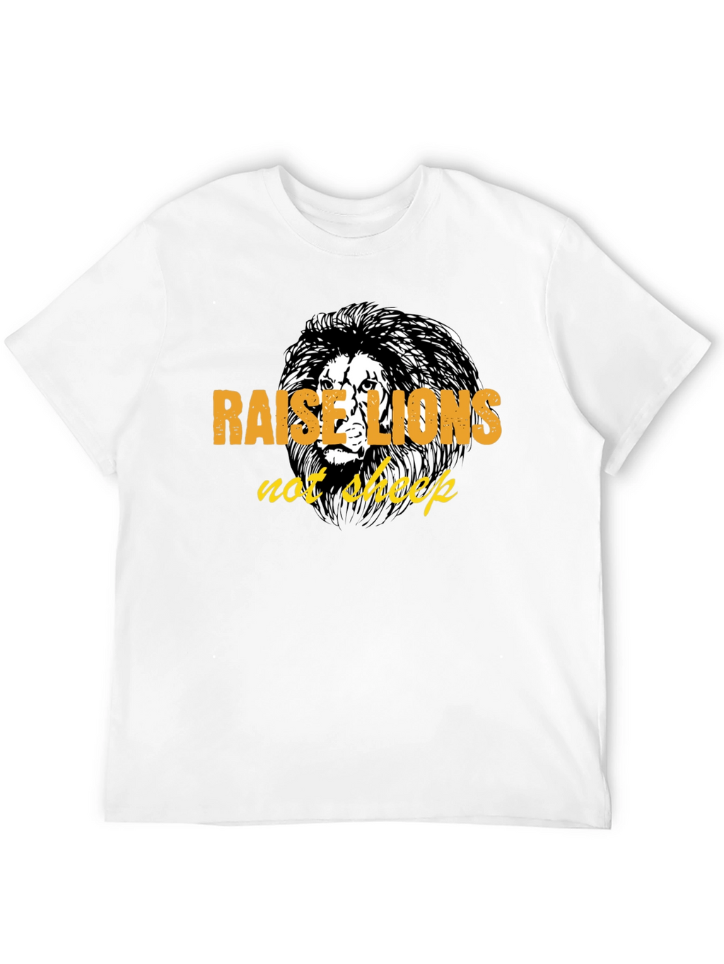 Raise Lions T-Shirt - Bold Graphic Tee