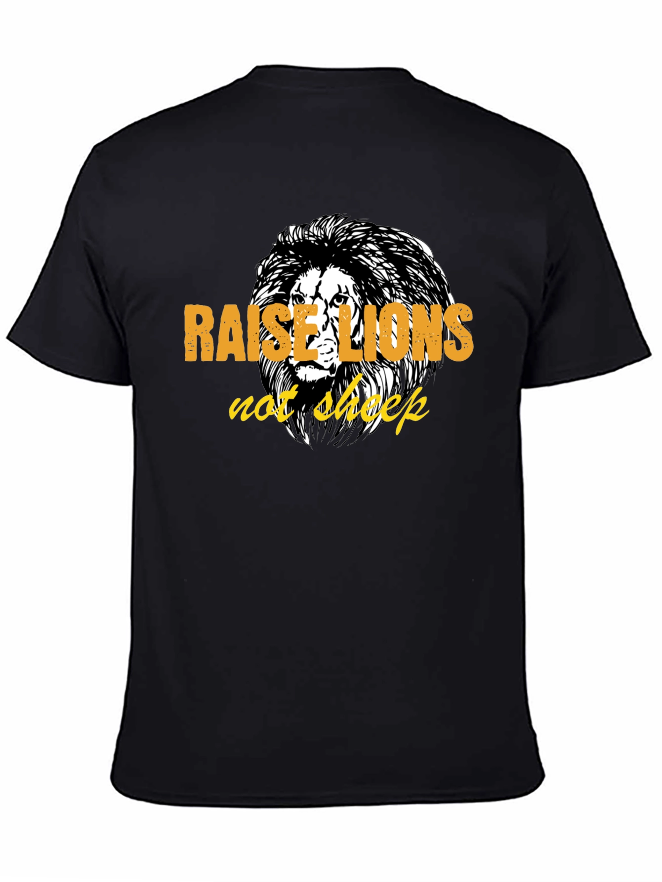 Raise Lions T-Shirt - Bold Graphic Tee