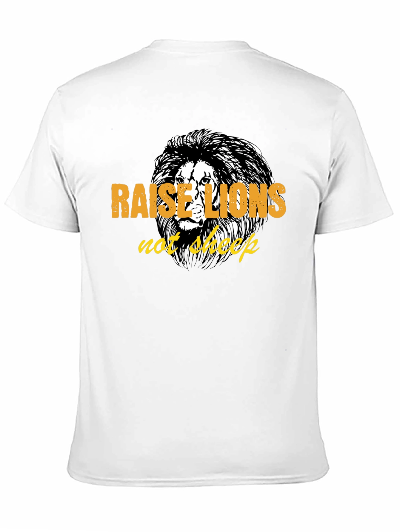 Raise Lions T-Shirt - Bold Graphic Tee