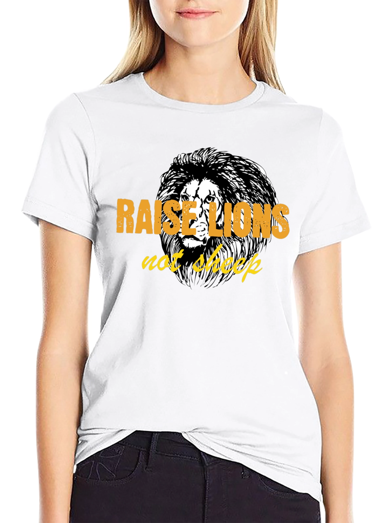 Raise Lions T-Shirt - Bold Graphic Tee