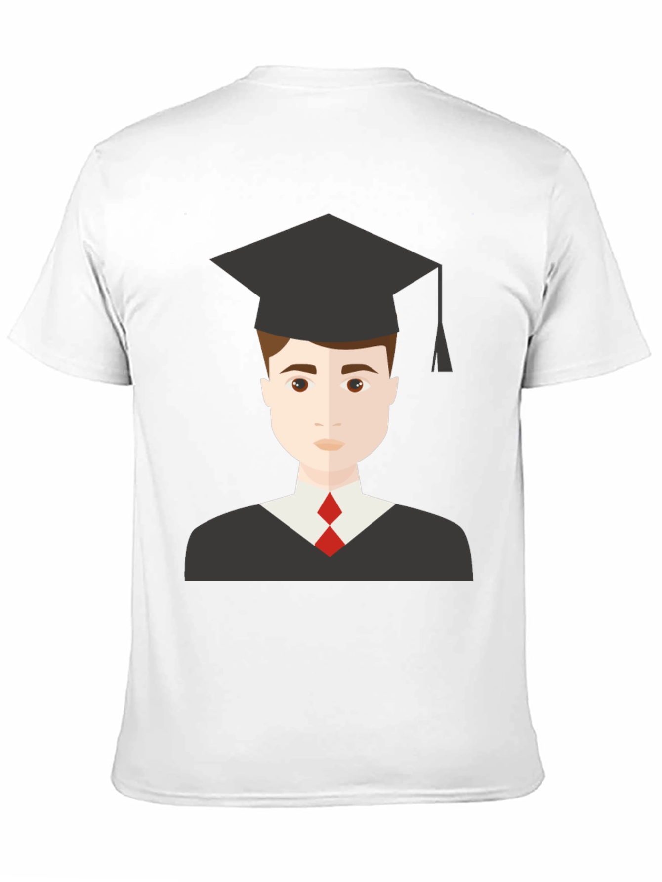 Graduation Graphic Tee - Black T-Shirt
