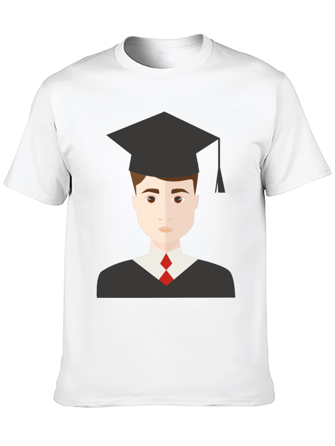 Graduation Graphic Tee - Black T-Shirt