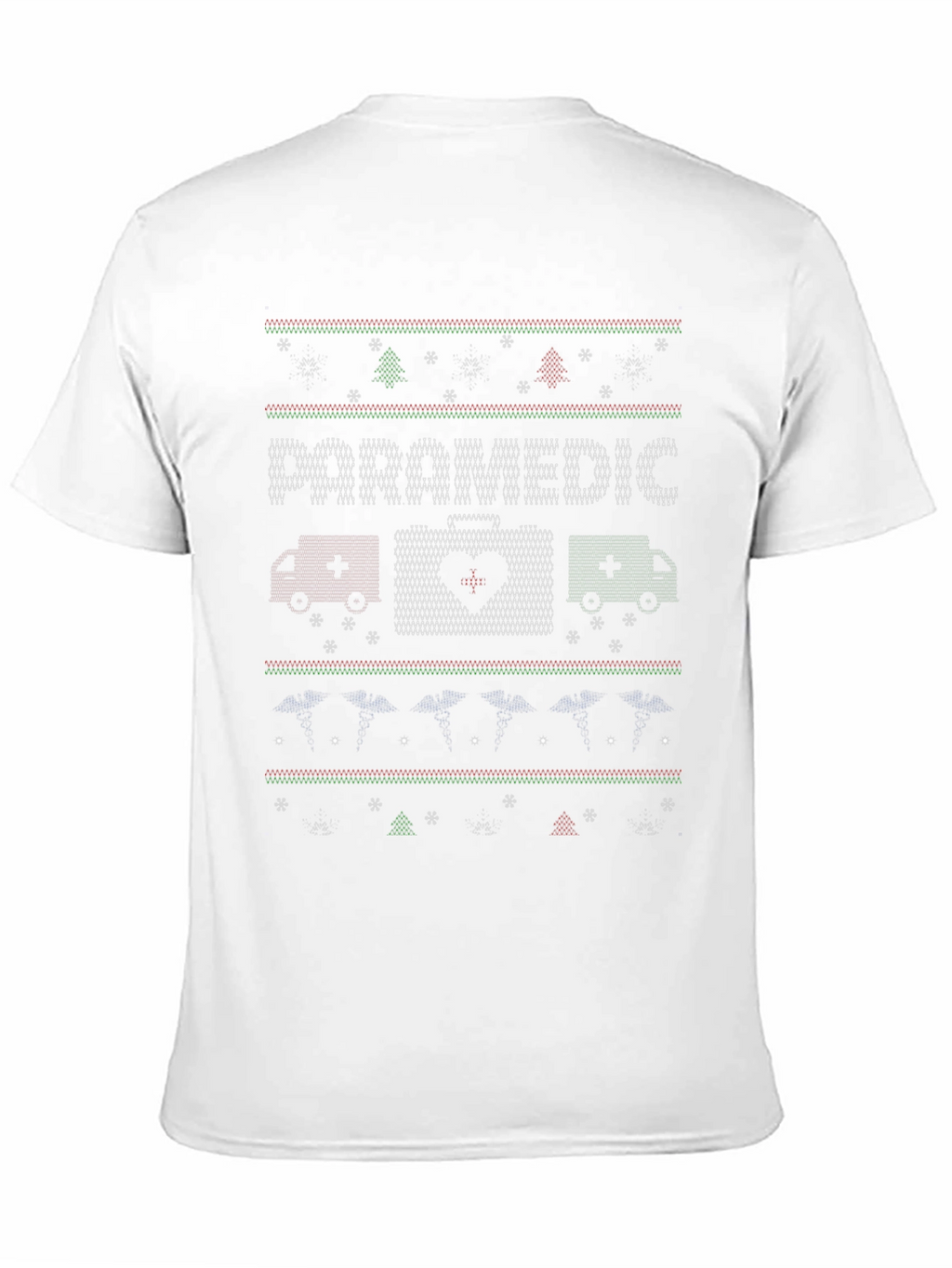 Paramedic Ugly Christmas Sweater T-Shirt