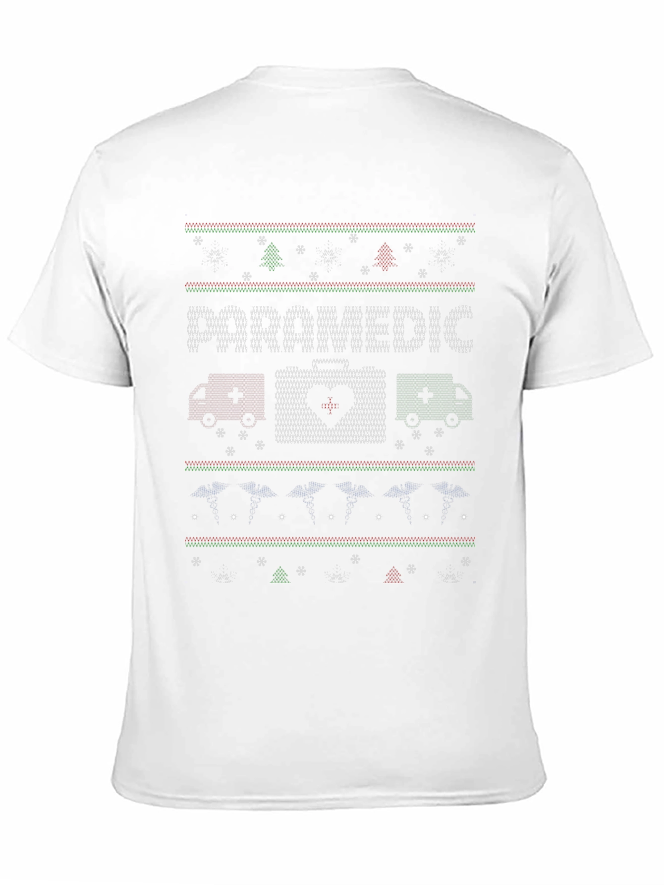 Paramedic Ugly Christmas Sweater T-Shirt