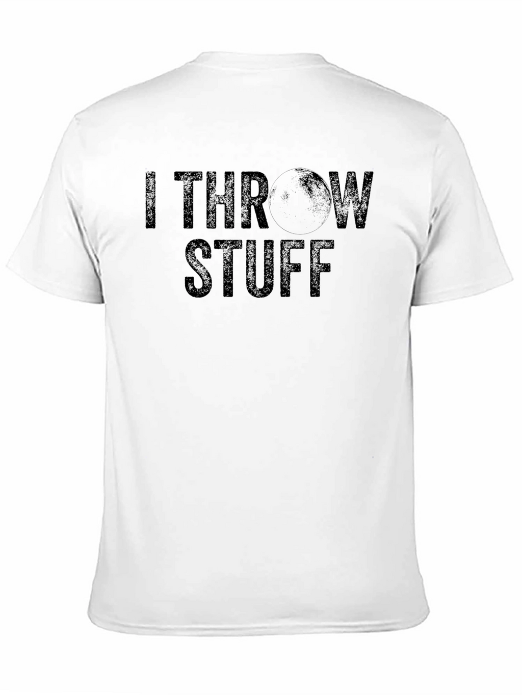 I Throw Stuff Graphic Tee - Novelty Shirt