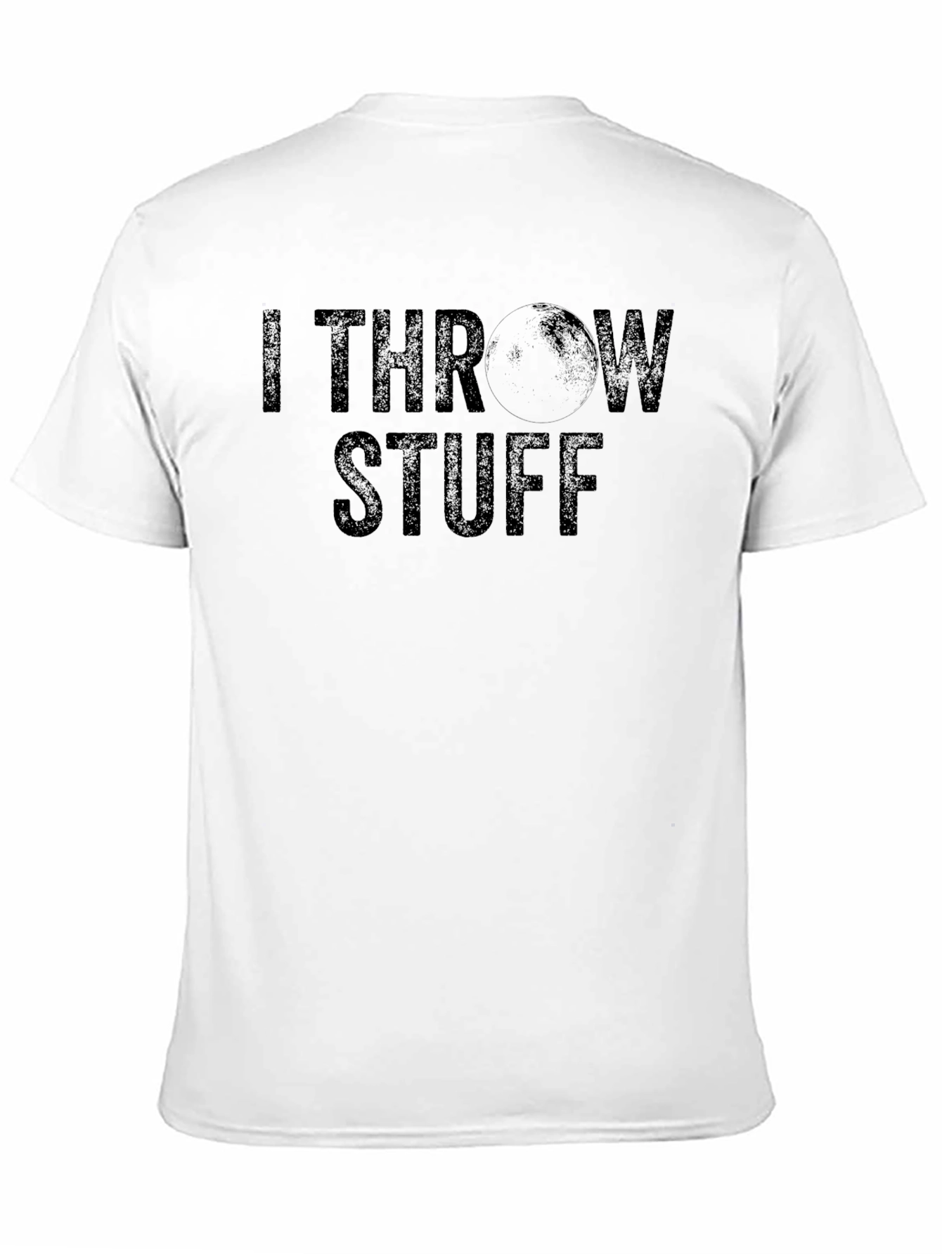 I Throw Stuff Graphic Tee - Novelty Shirt