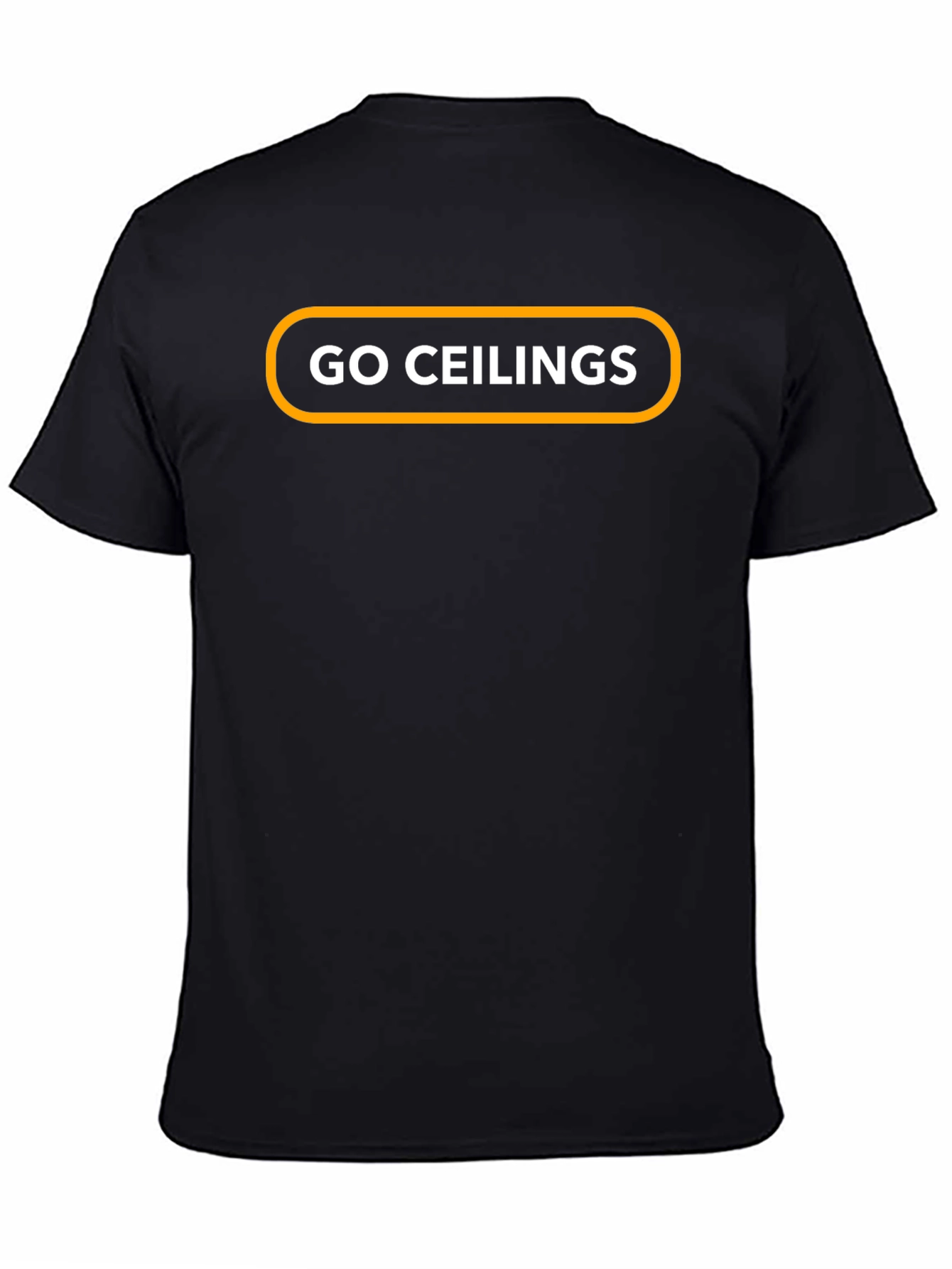 Go Ceilings T-Shirt - Stylish Black Tee