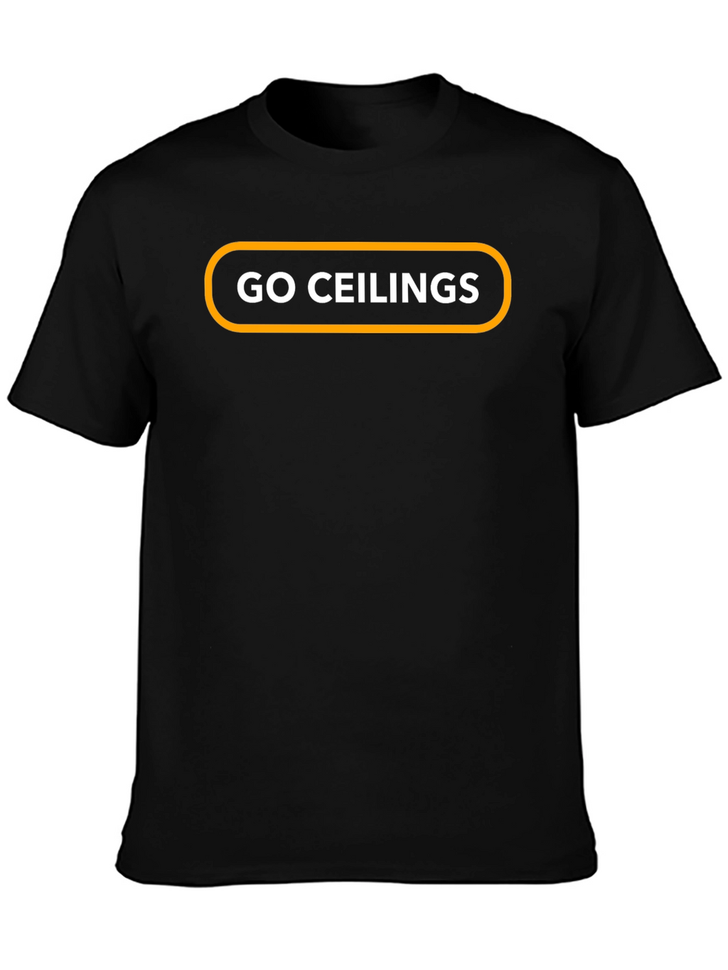 Go Ceilings T-Shirt - Stylish Black Tee