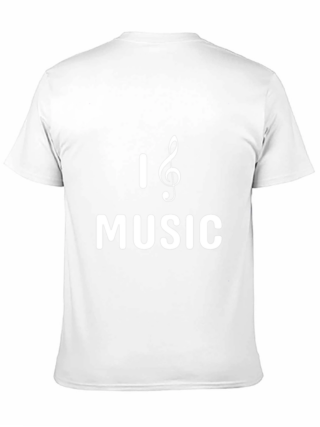 I Love Music T-Shirt - Classic Black Tee