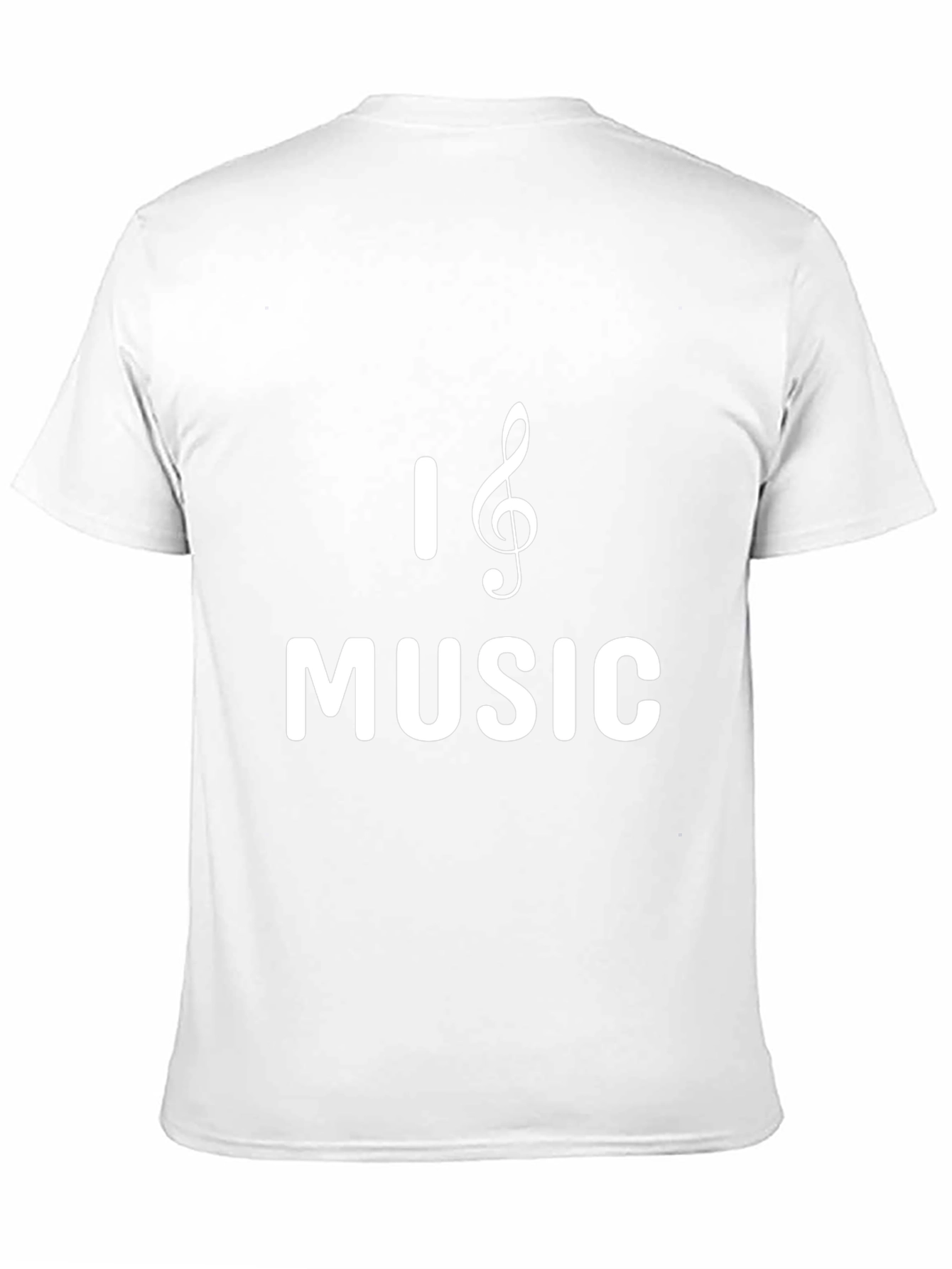 I Love Music T-Shirt - Classic Black Tee
