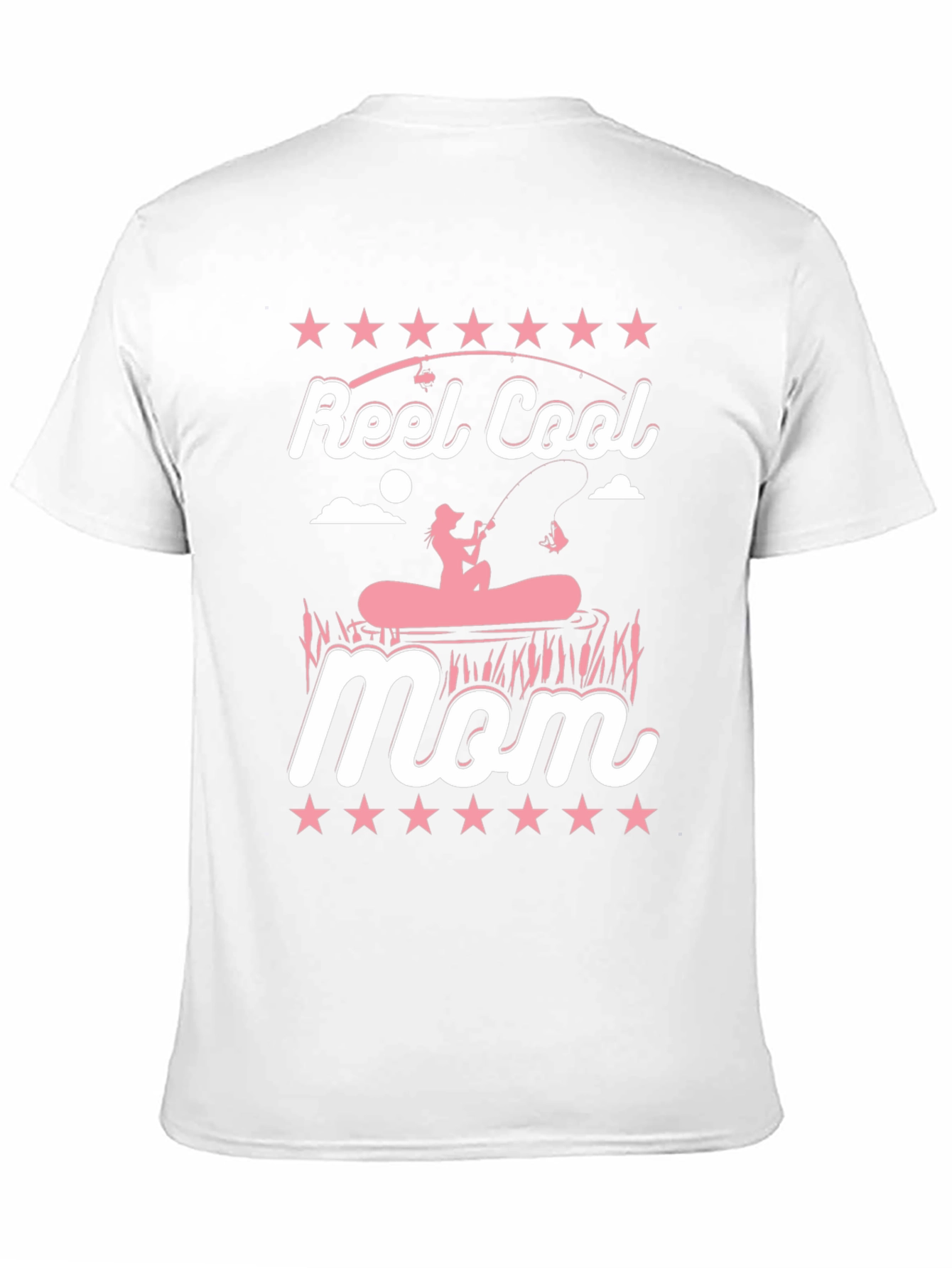 Reel Cool Mom T-Shirt Fishing Graphic Tee