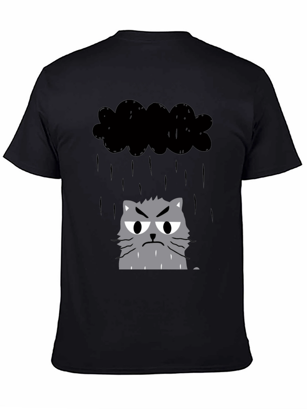 Grumpy Cat in Raincloud Graphic Tee