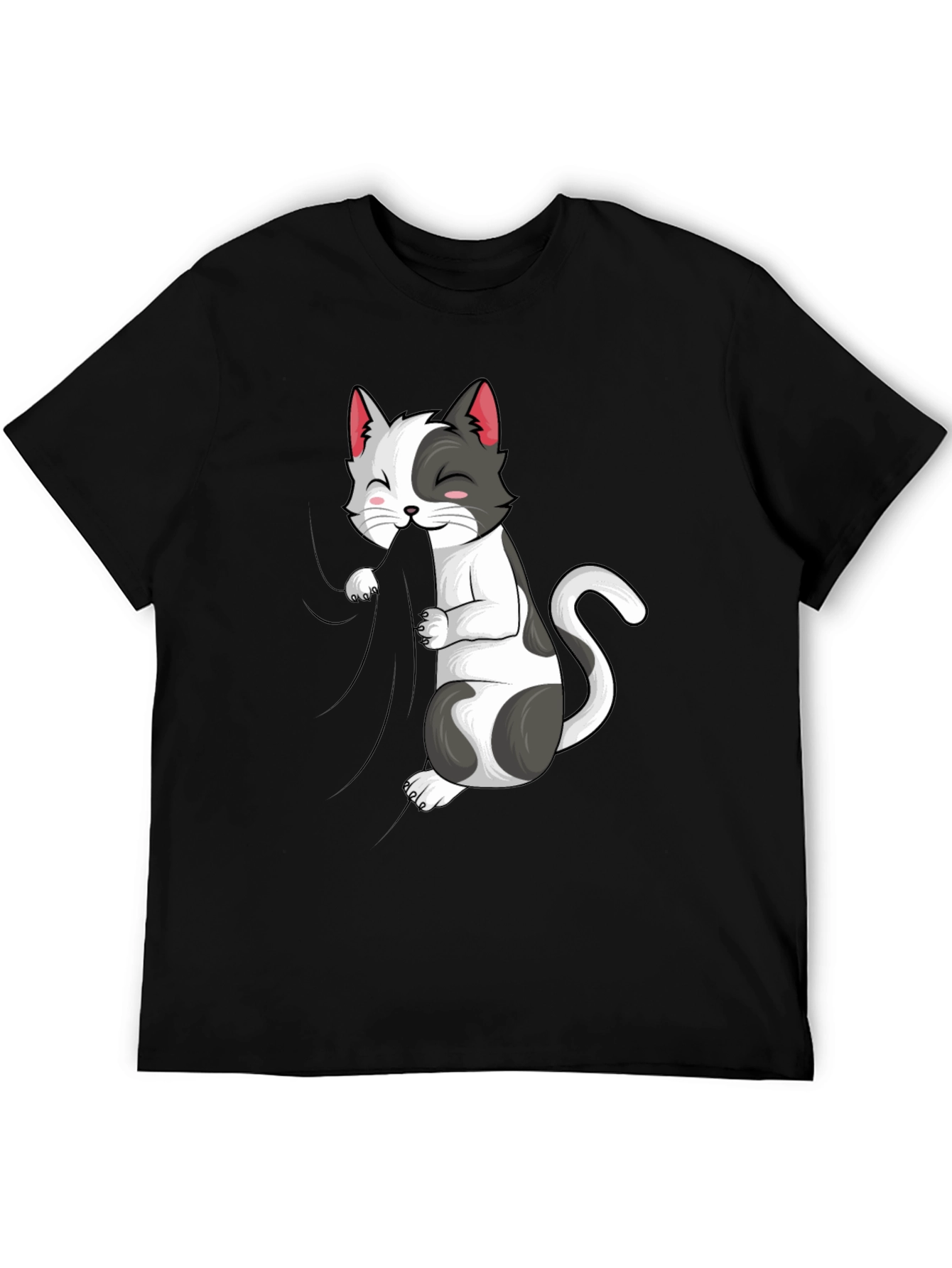 Cat Graphic Tee - Playful Kitten Design
