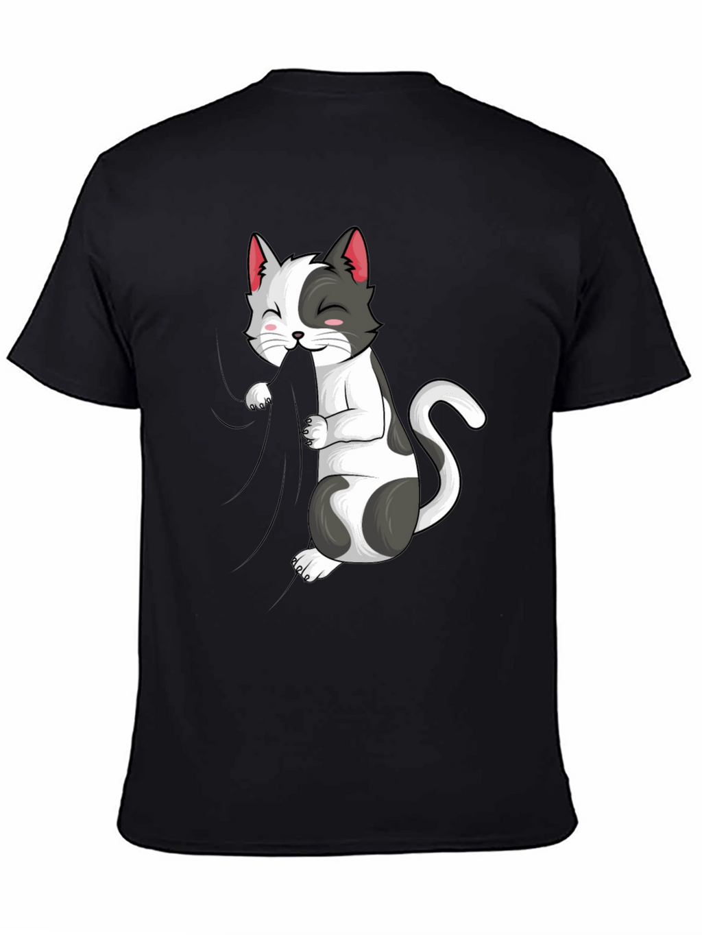 Cat Graphic Tee - Playful Kitten Design