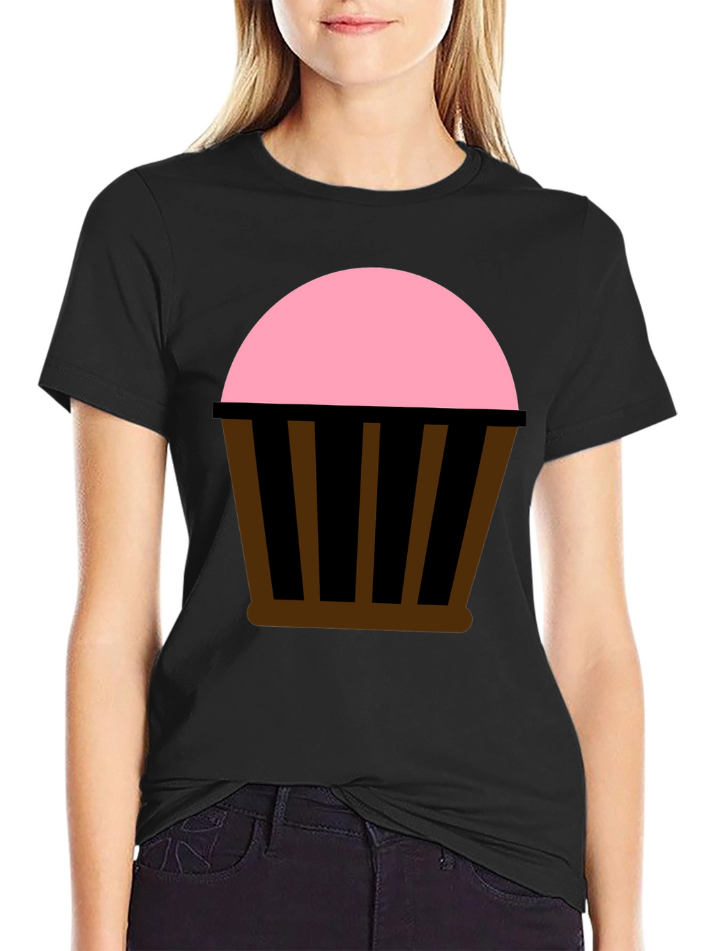 Cupcake Graphic Tee - Sweet Treat Style