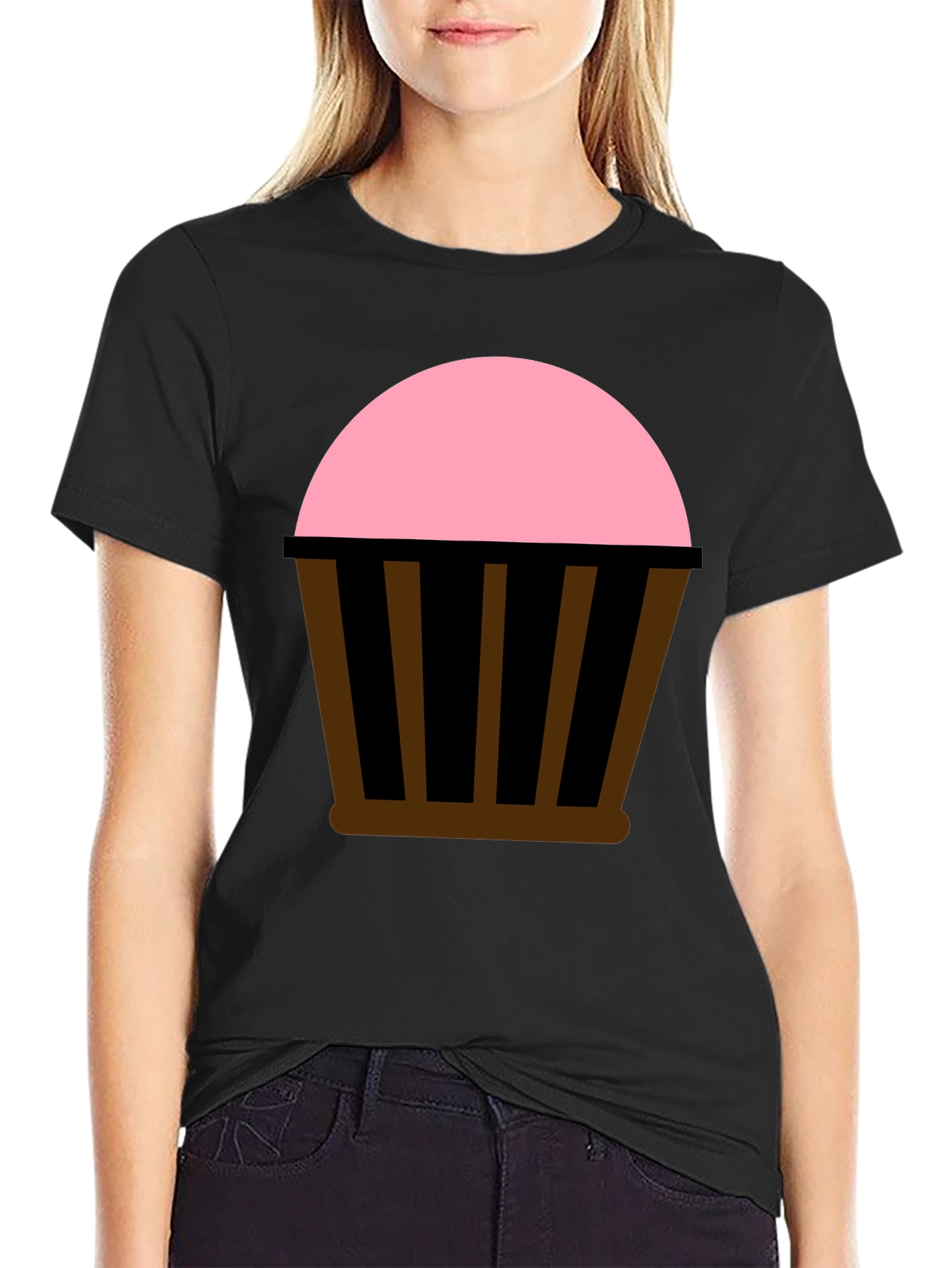 Cupcake Graphic Tee - Sweet Treat Style