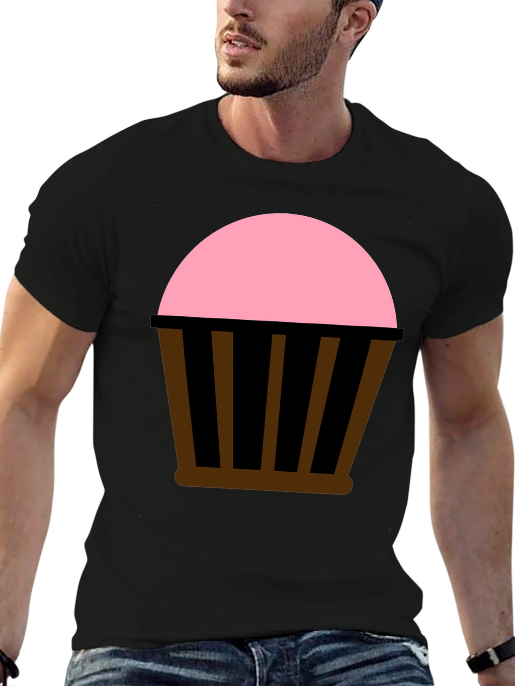 Cupcake Graphic Tee - Sweet Treat Style