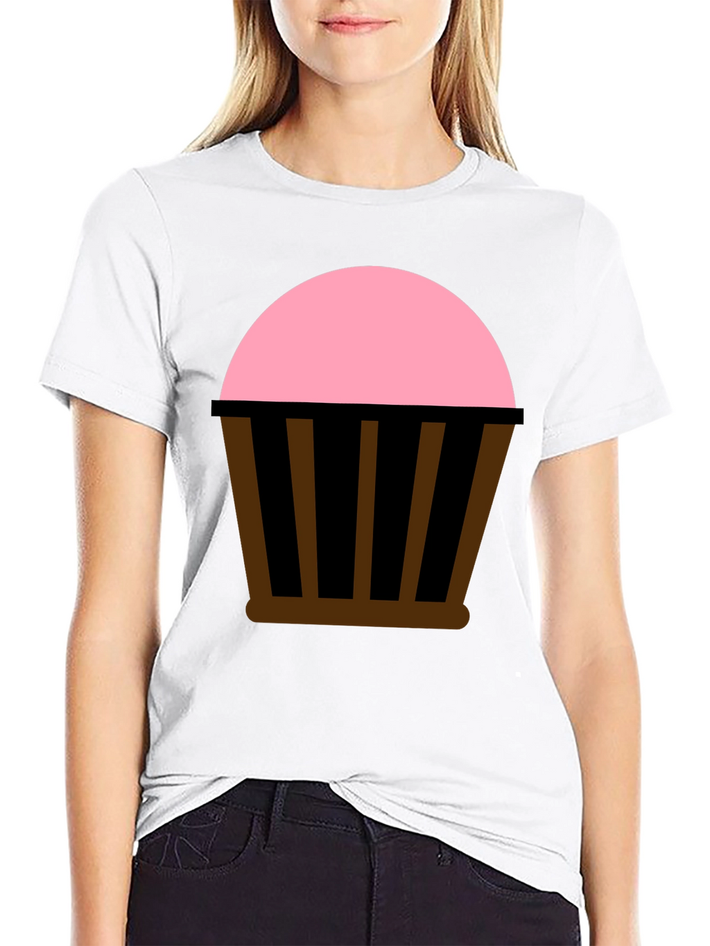 Cupcake Graphic Tee - Sweet Treat Style