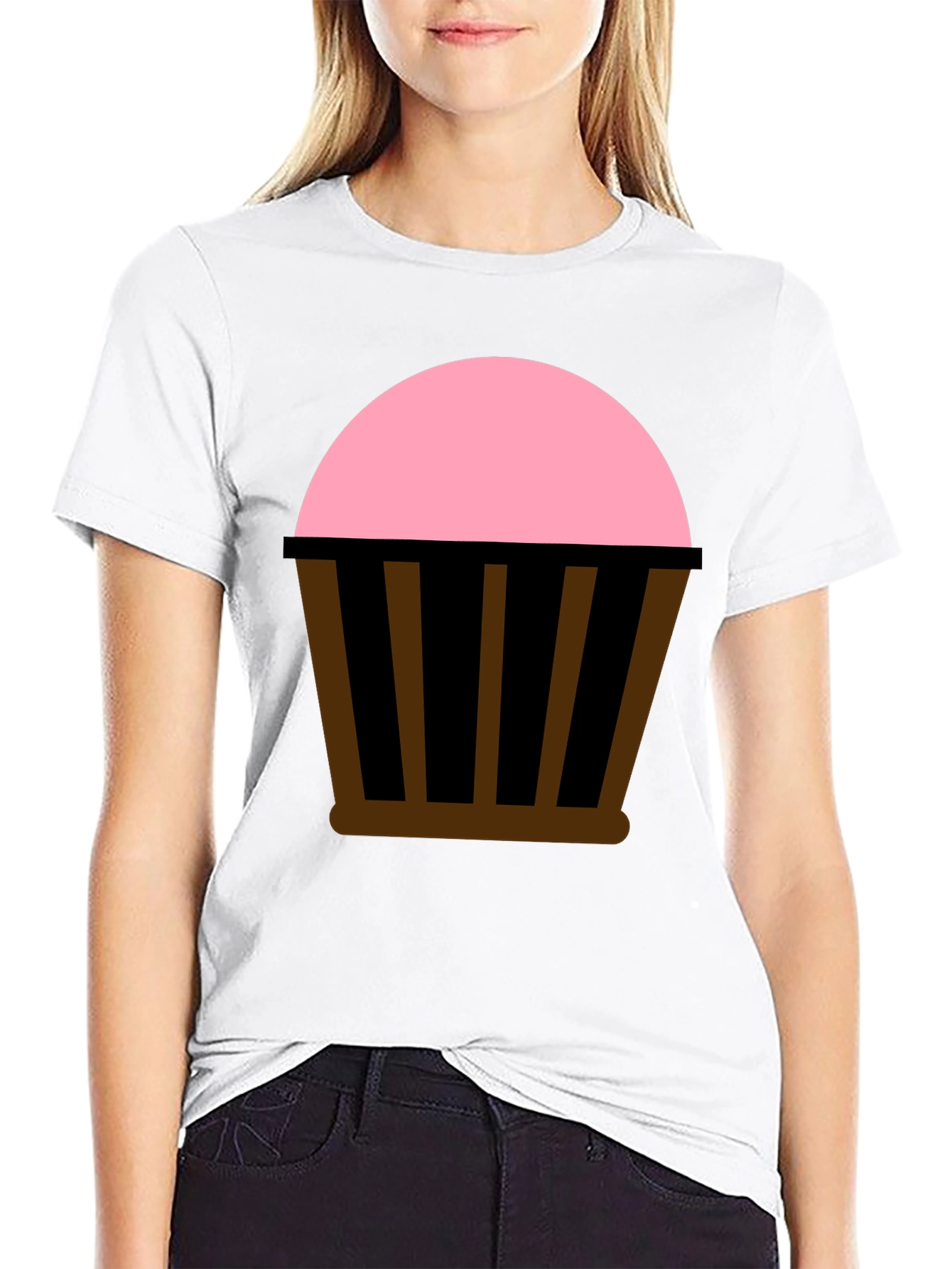 Cupcake Graphic Tee - Sweet Treat Style
