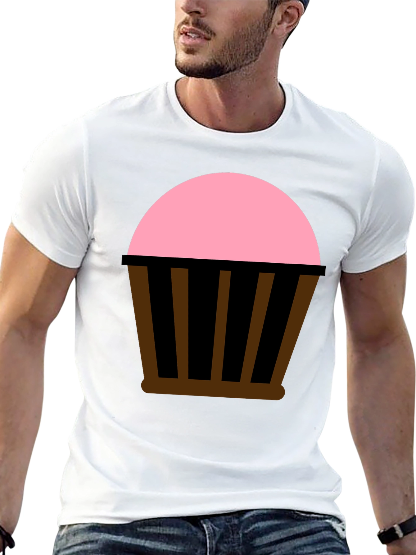 Cupcake Graphic Tee - Sweet Treat Style