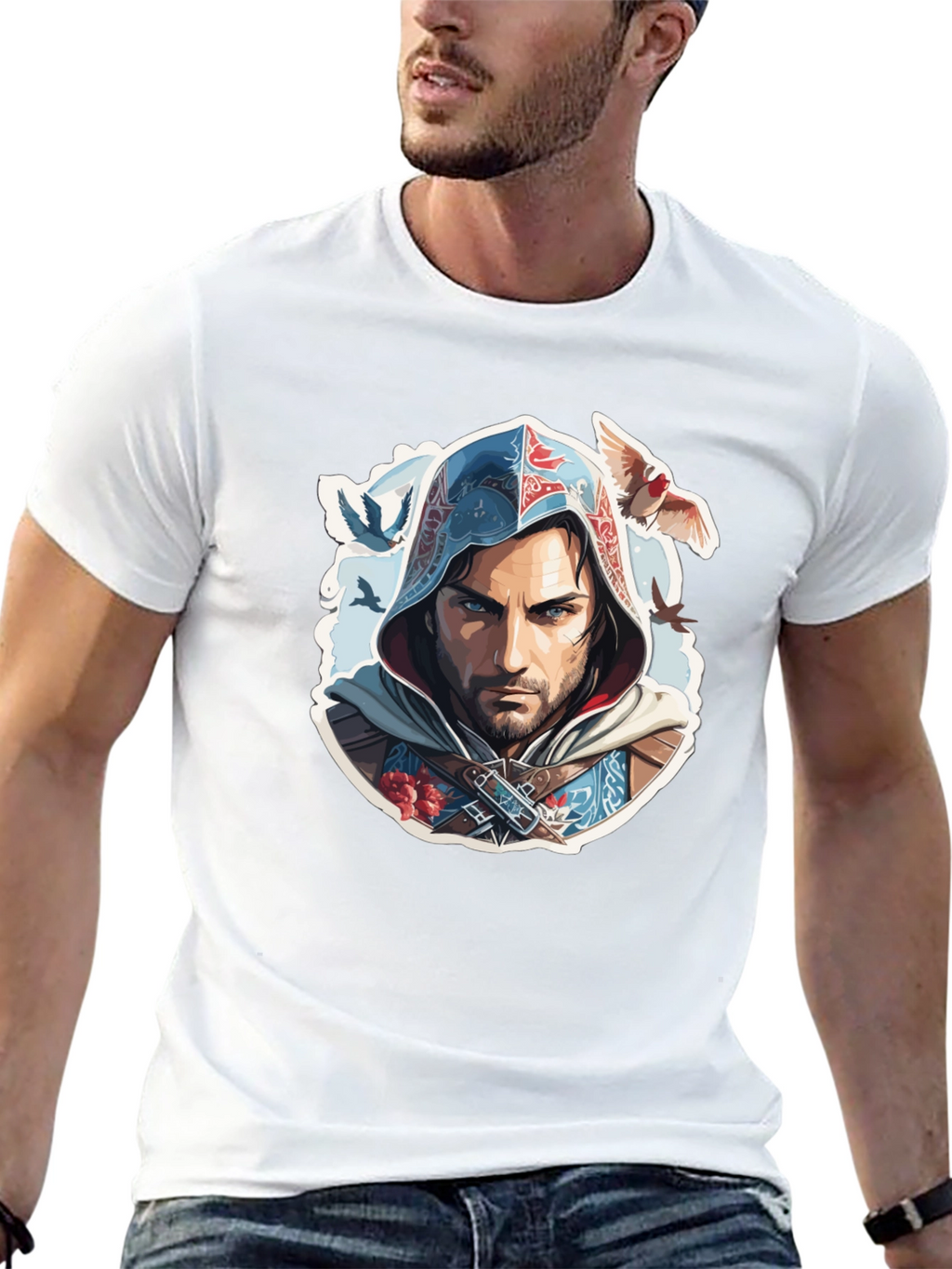 Assassin Graphic T-Shirt - Stylish Gamer Tee