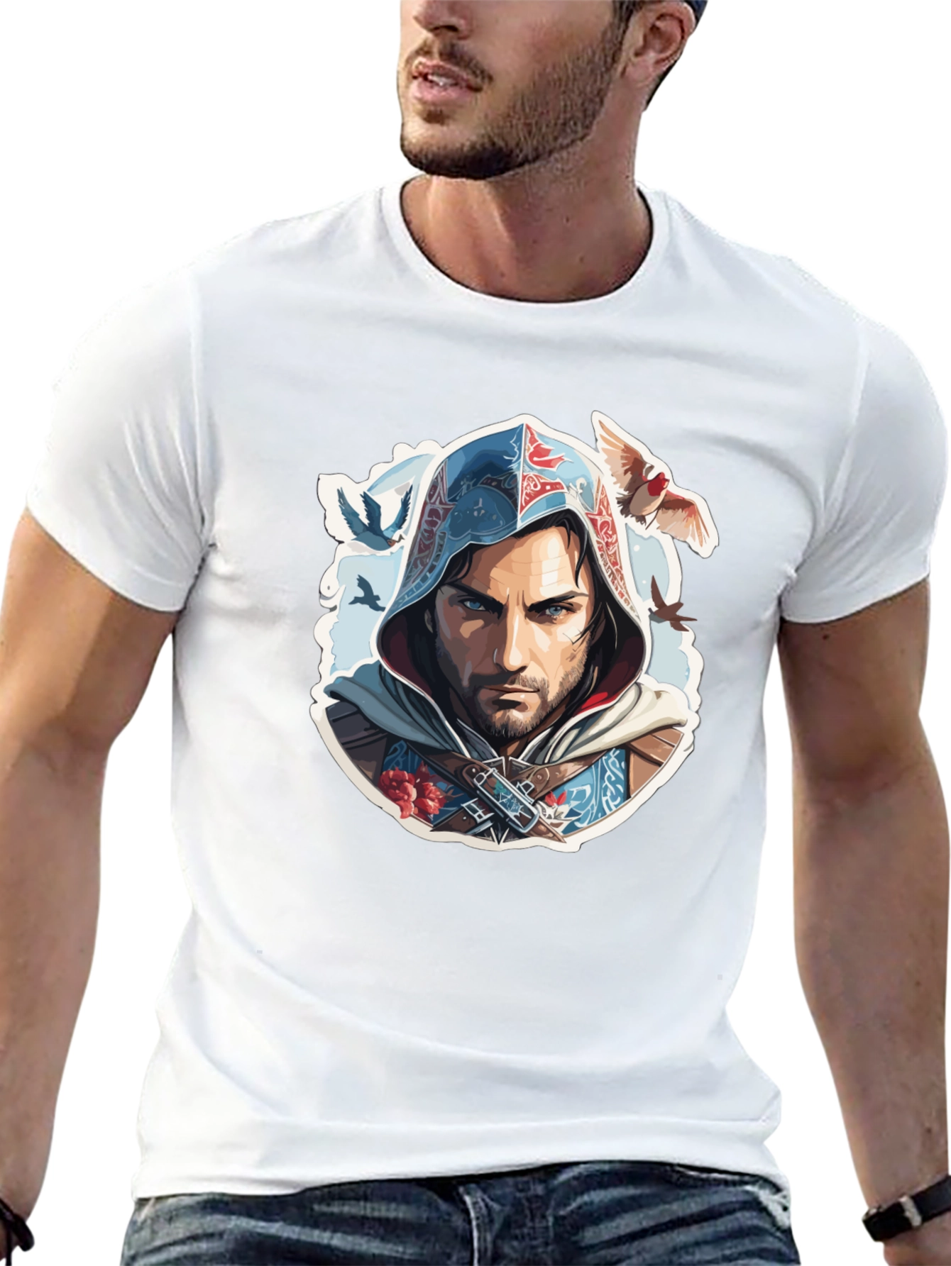 Assassin Graphic T-Shirt - Stylish Gamer Tee