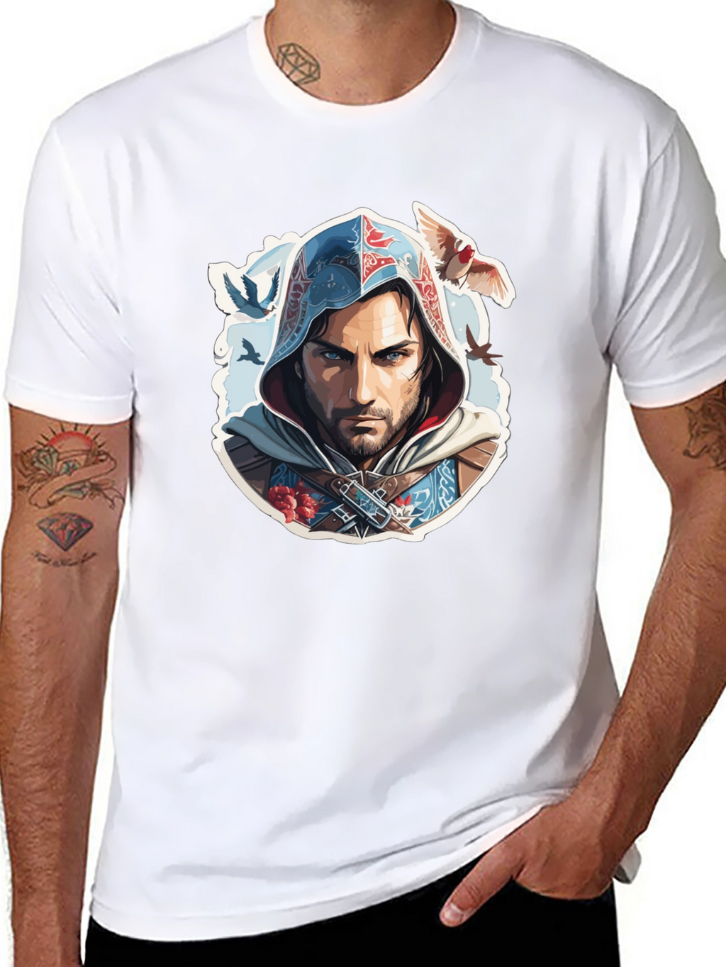Assassin Graphic T-Shirt - Stylish Gamer Tee