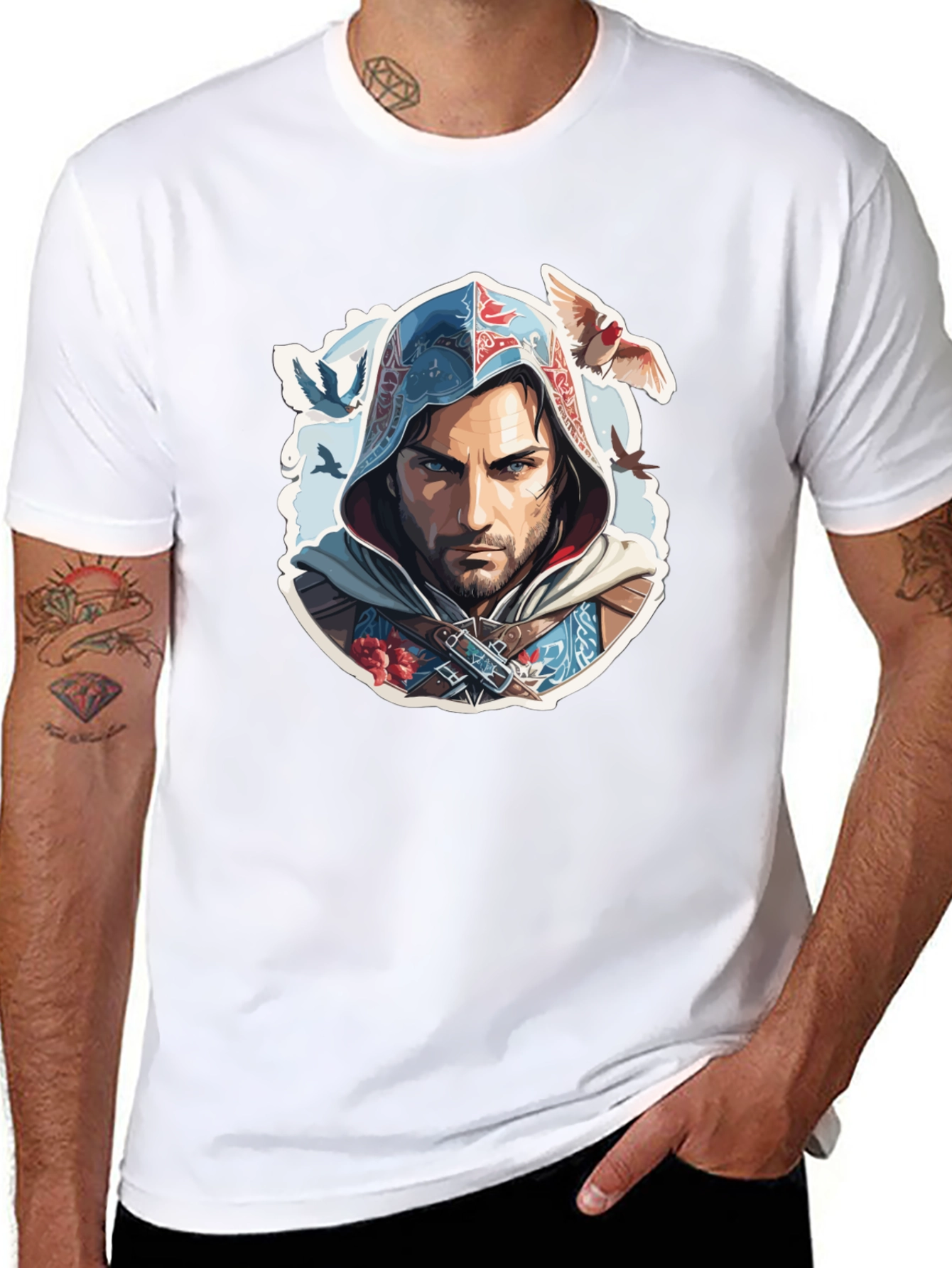 Assassin Graphic T-Shirt - Stylish Gamer Tee