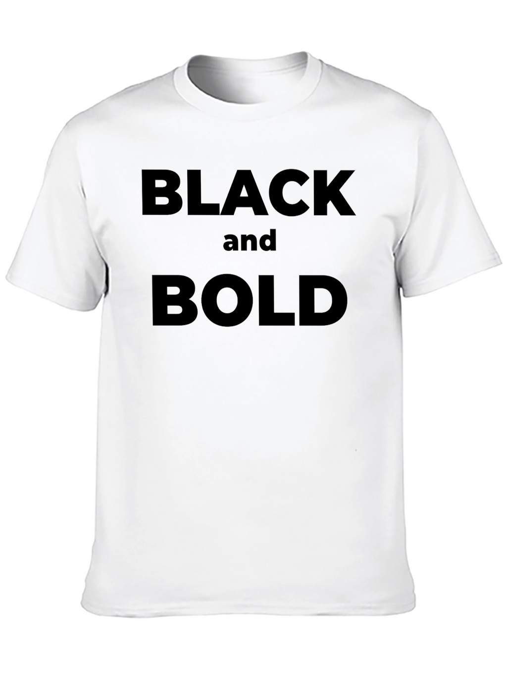 Black and Bold Graphic Tee