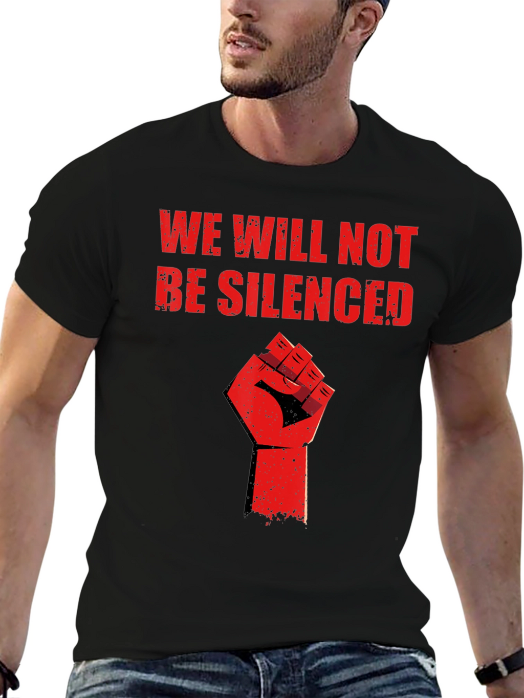 We Will Not Be Silenced Graphic Tee