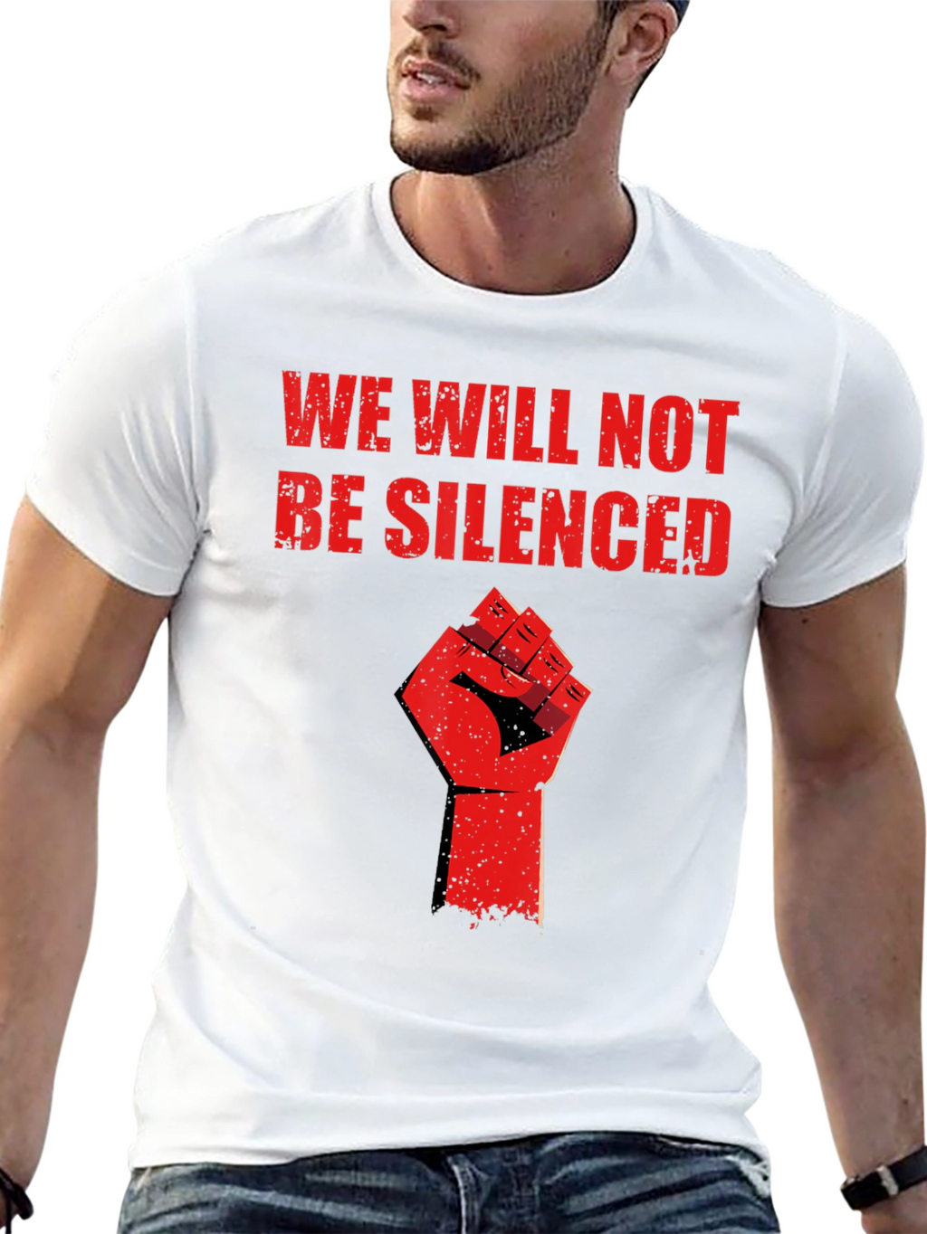 We Will Not Be Silenced Graphic Tee