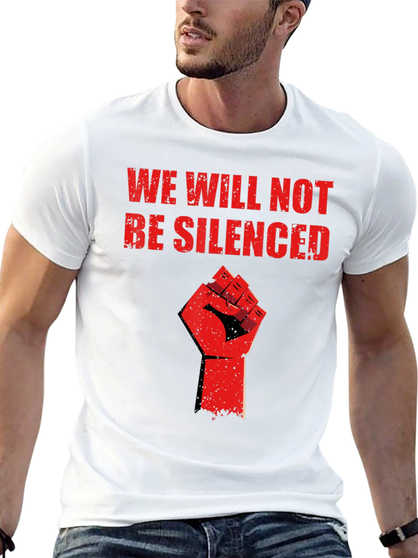 We Will Not Be Silenced Graphic Tee