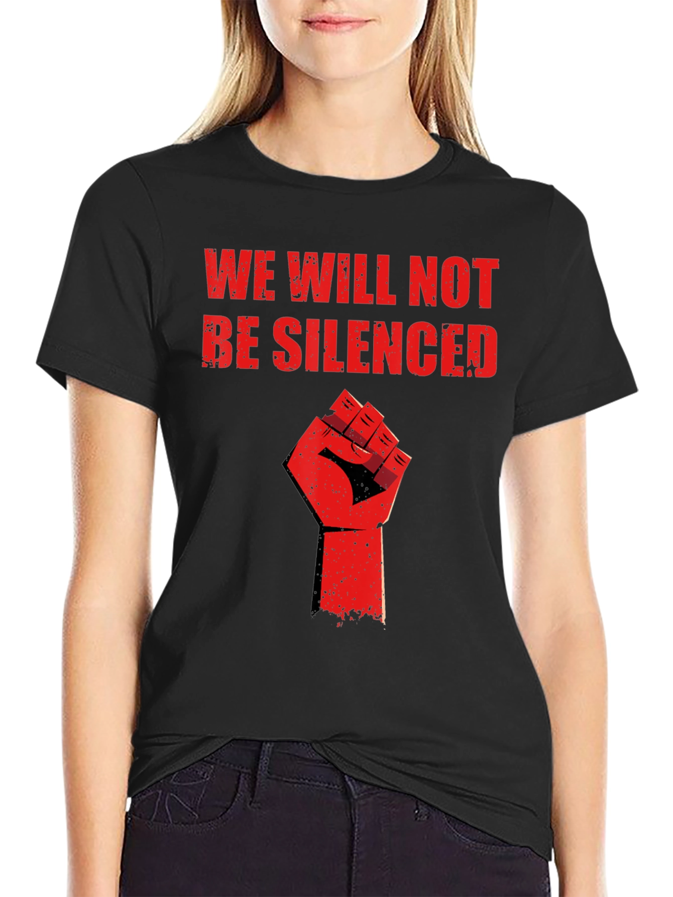 We Will Not Be Silenced Graphic Tee
