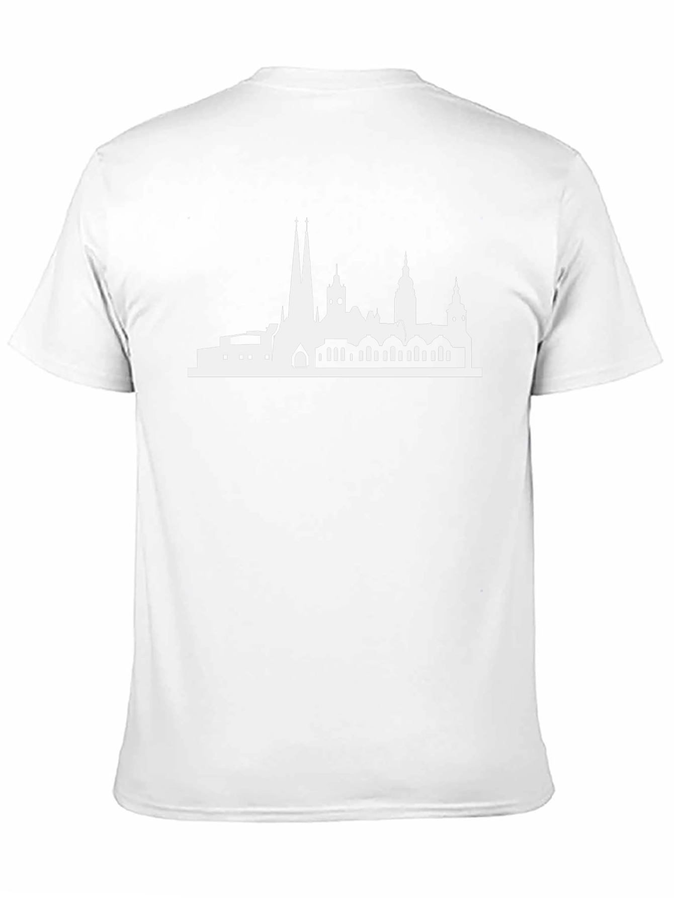 City Skyline Graphic Black T-Shirt