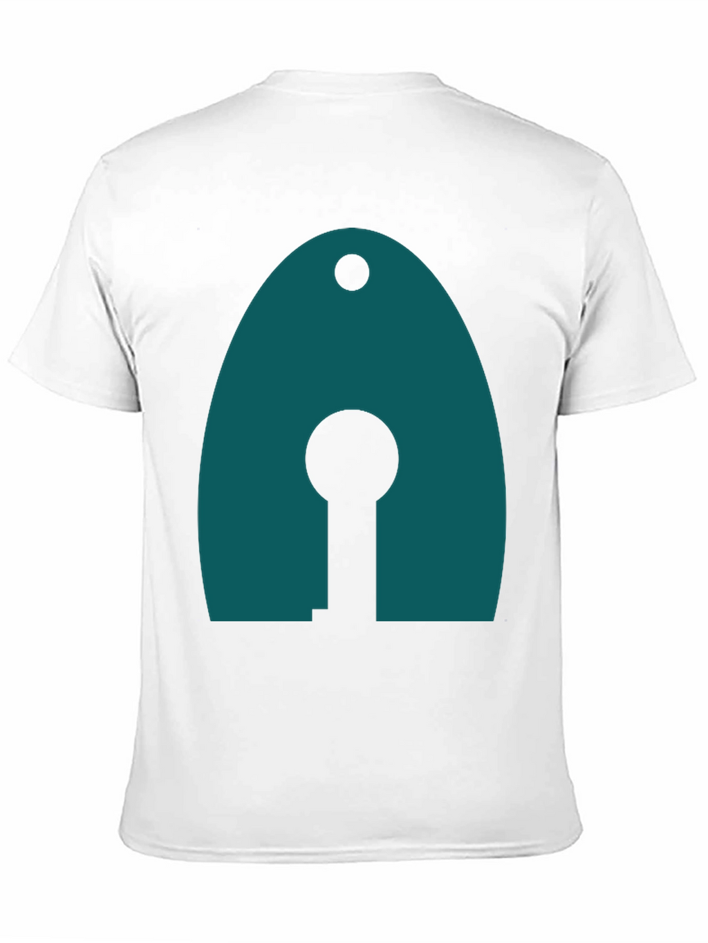 Modern Teal Graphic Tee - Unique Design