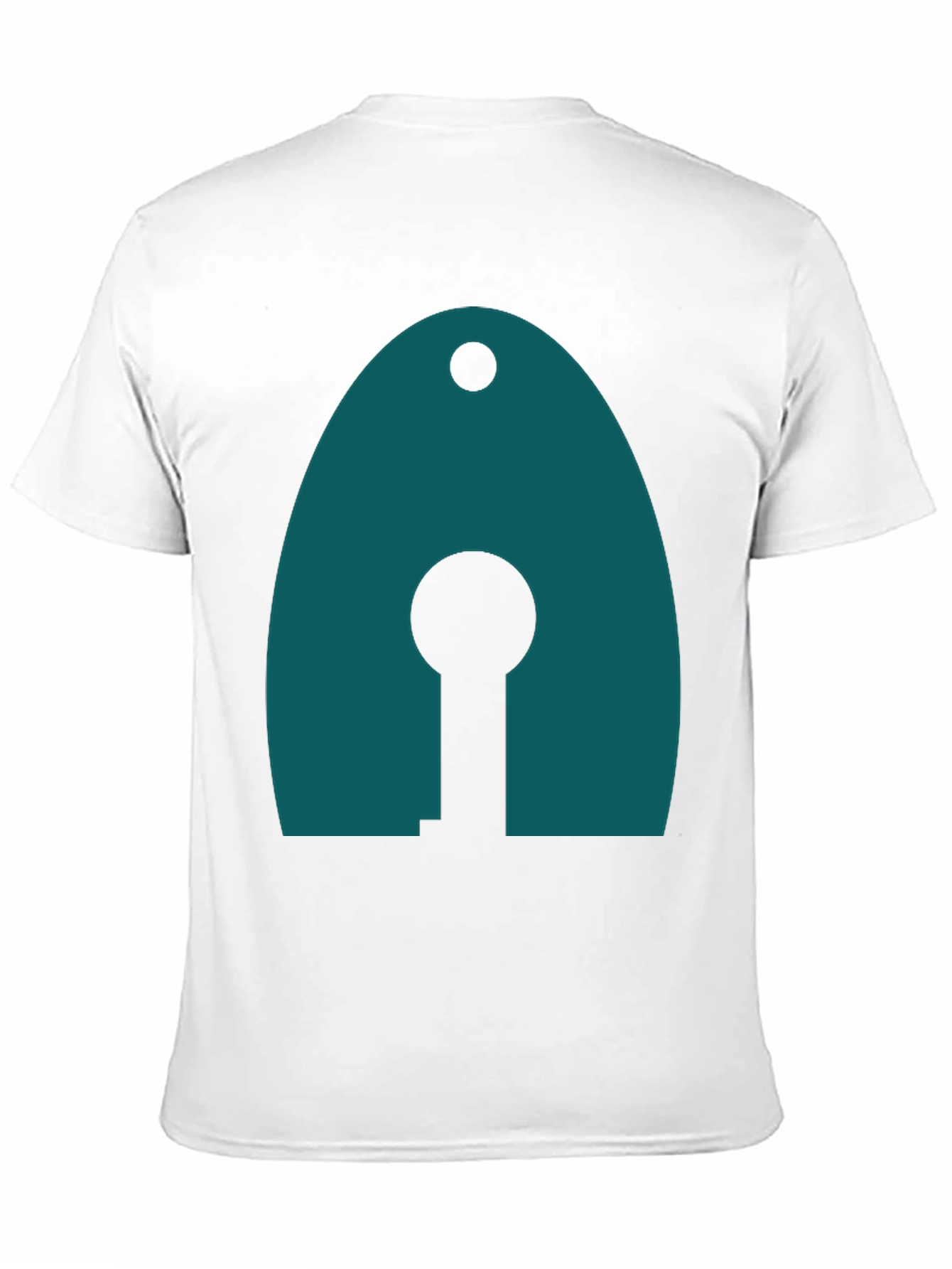 Modern Teal Graphic Tee - Unique Design