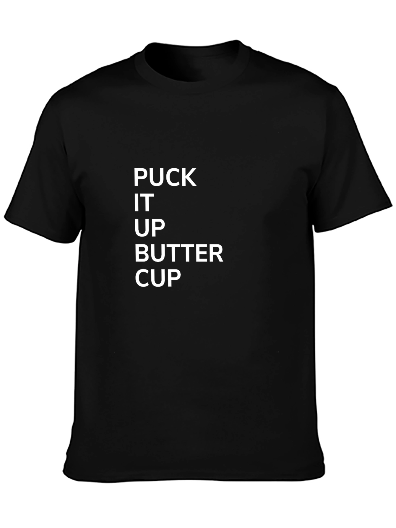 Puck It Up Buttercup T-Shirt - Funny Hockey Tee