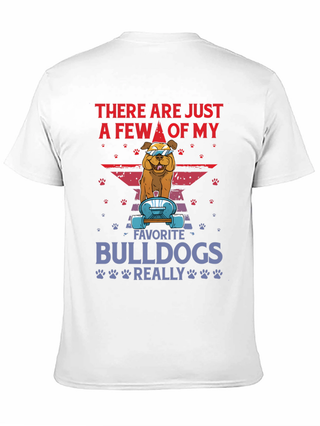 Bulldog Skateboard Graphic Tee - Trendy Dog Lover Shirt