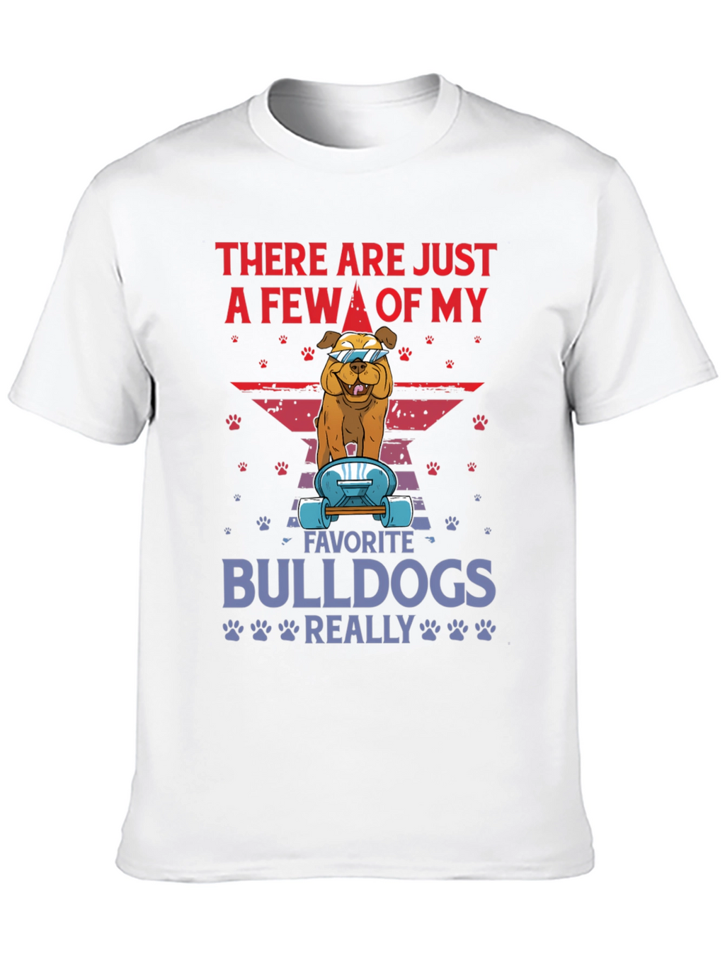 Bulldog Skateboard Graphic Tee - Trendy Dog Lover Shirt