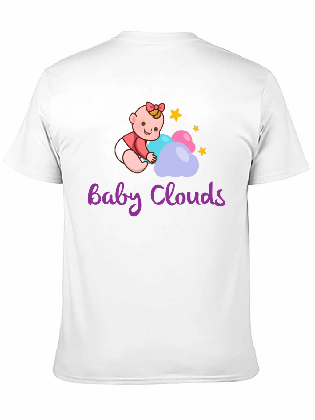 Baby Clouds Graphic T-Shirt - Cute Infant Design