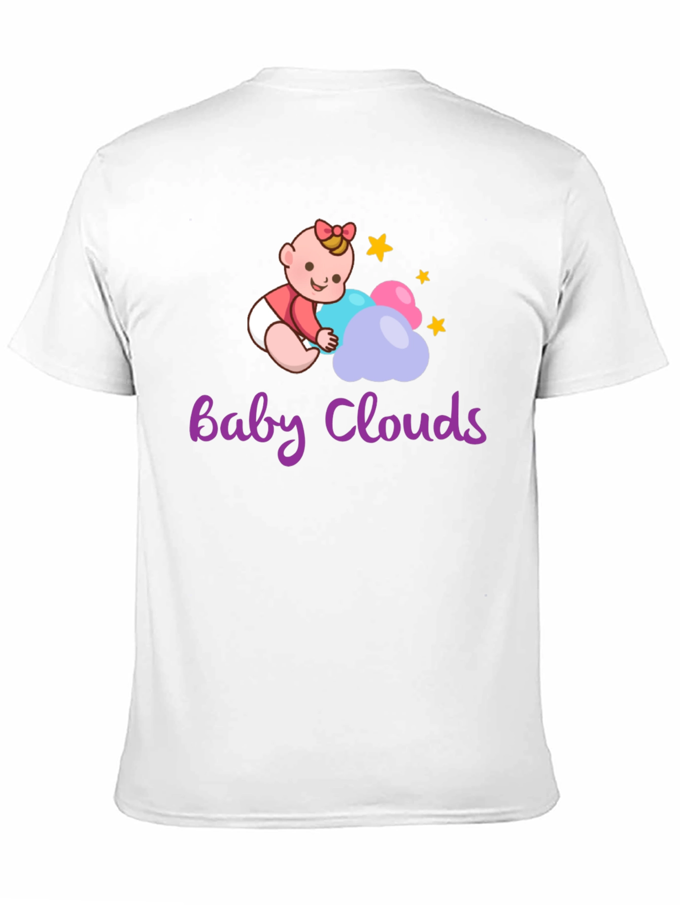Baby Clouds Graphic T-Shirt - Cute Infant Design