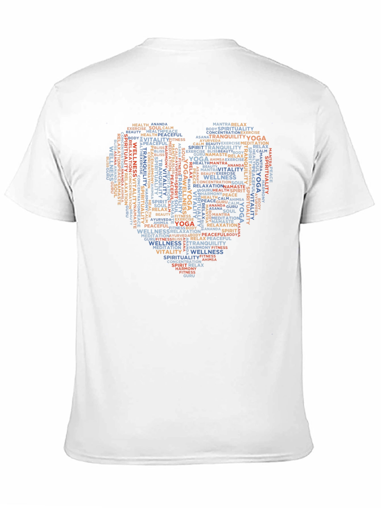 Yoga Heart T-Shirt - Wellness & Spirituality Design
