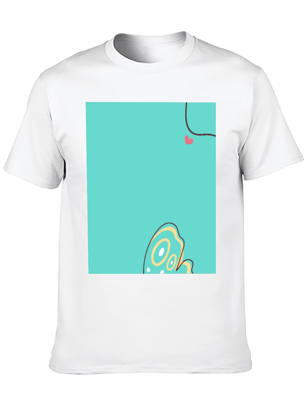 Funky Graphic Print Crew Neck T-Shirt