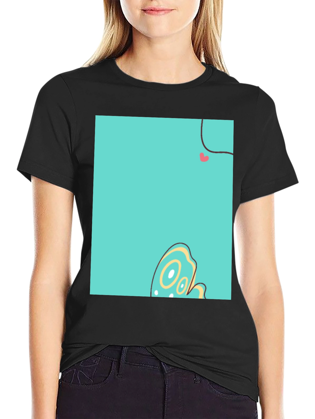 Funky Graphic Print Crew Neck T-Shirt