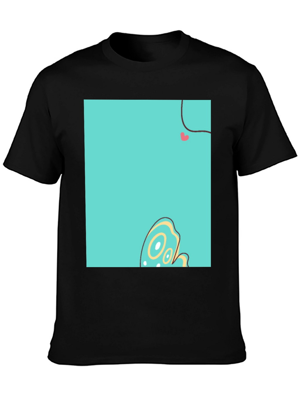 Funky Graphic Print Crew Neck T-Shirt