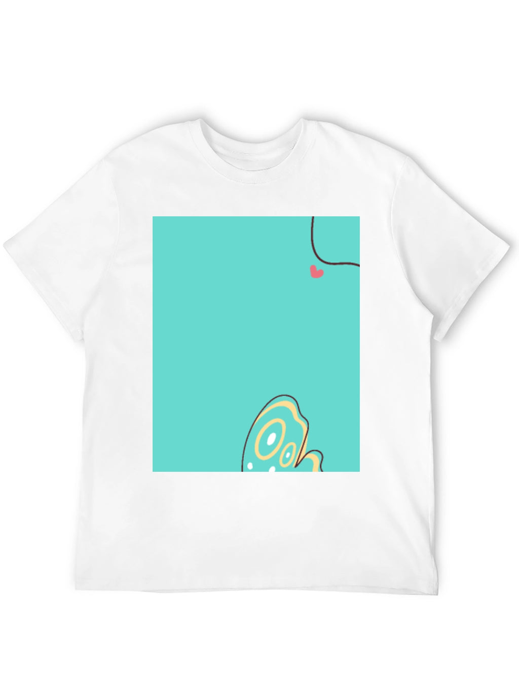 Funky Graphic Print Crew Neck T-Shirt