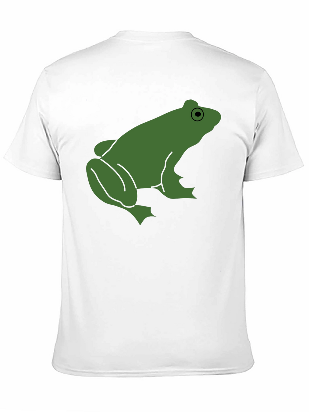 Frog Graphic Tee - Black Cotton T-Shirt