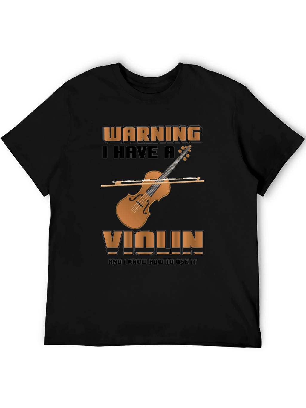 Warning Violin T-Shirt
