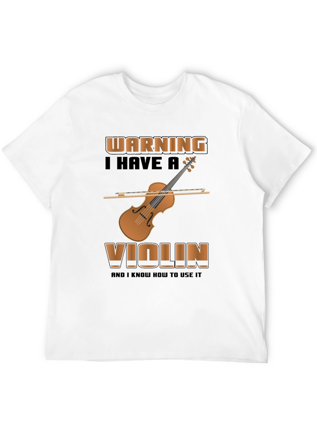 Warning Violin T-Shirt