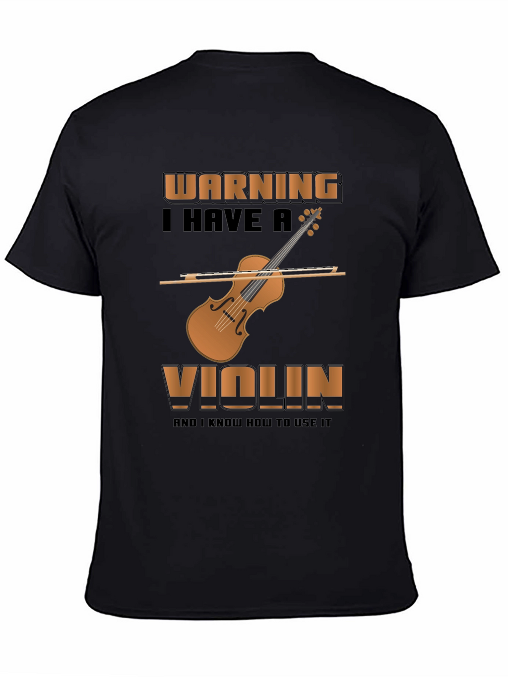 Warning Violin T-Shirt